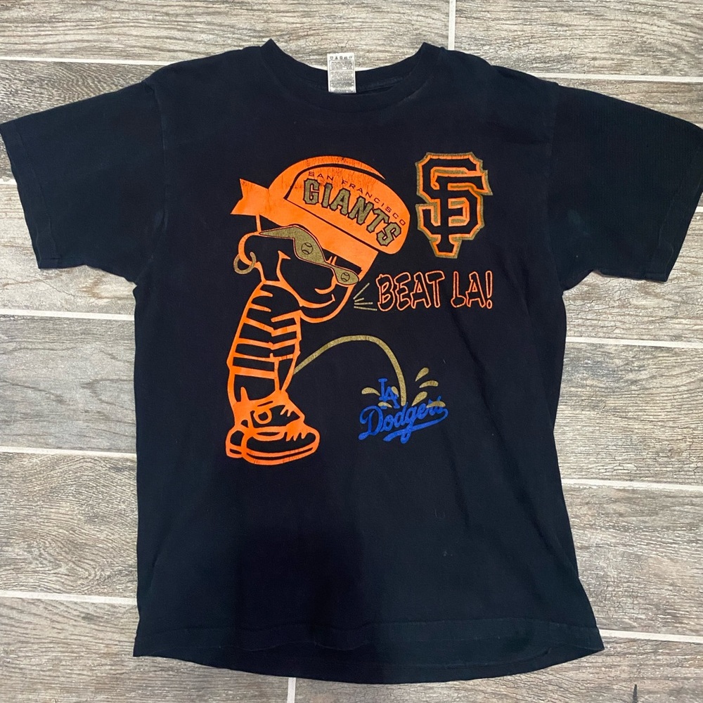 Funny Vintage MLB San Francisco Giants Beat LA Dodgers